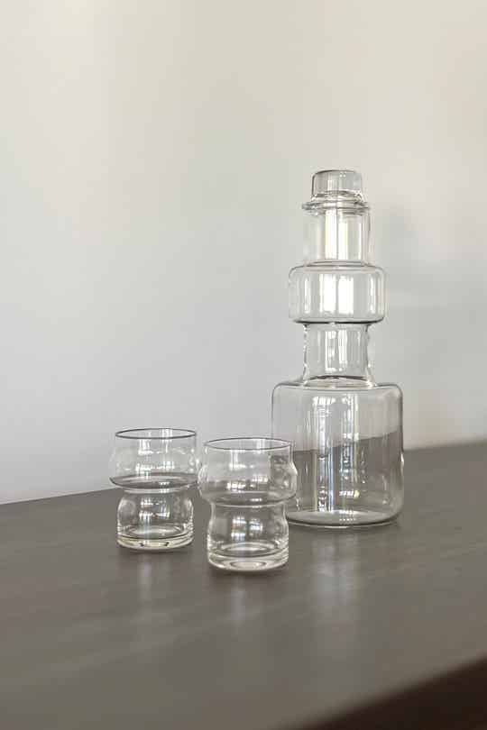 Set Carafe et 2 verres Willem Heesen
