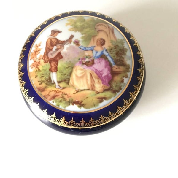 Bonbonnière Limoges M.T. Nicolas