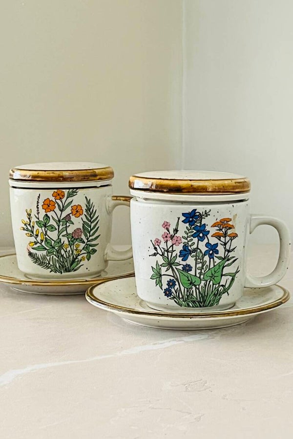 Tisanière vintage