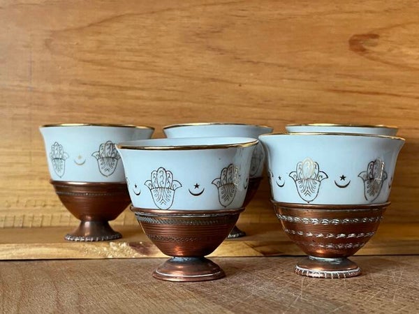 Anciennes tasses à café turques