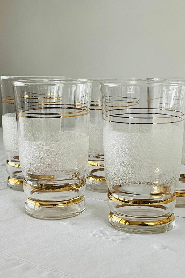 Water glasses from the 50's