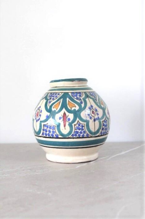 Vase boule vintage Safi