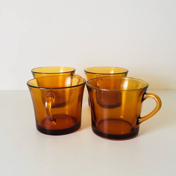 4 grandes tasses Duralex