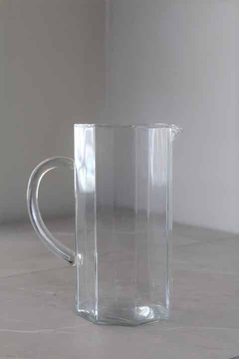 Carafe pichet octogonale 80's