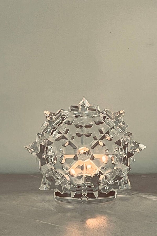 Photophore flocon en cristal