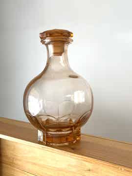 Grande carafe rose vintage