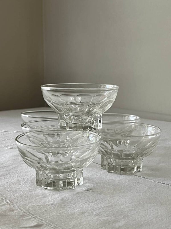 Coupes ou coupelles à champagne vintage