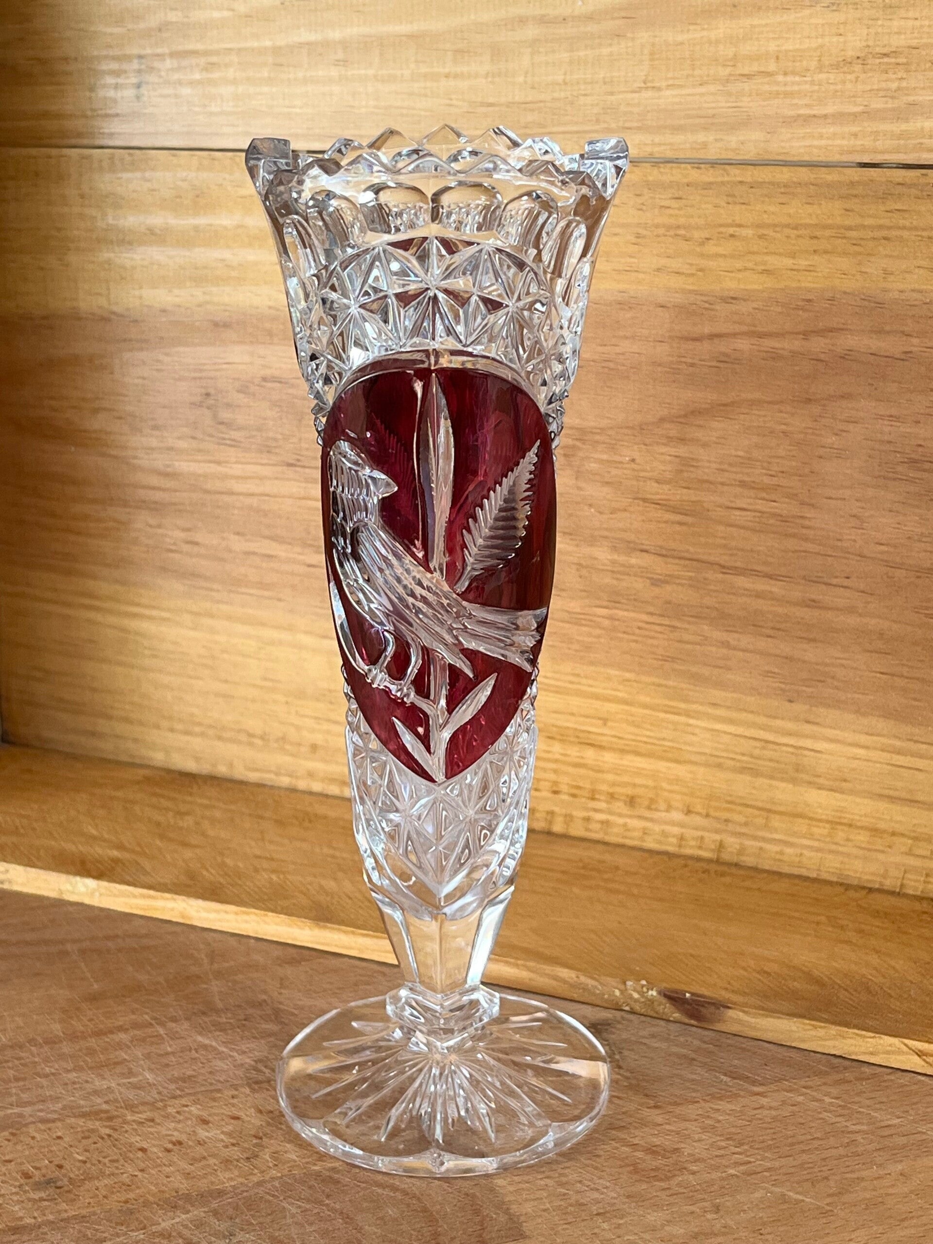 Vase en cristal Anna Hutte