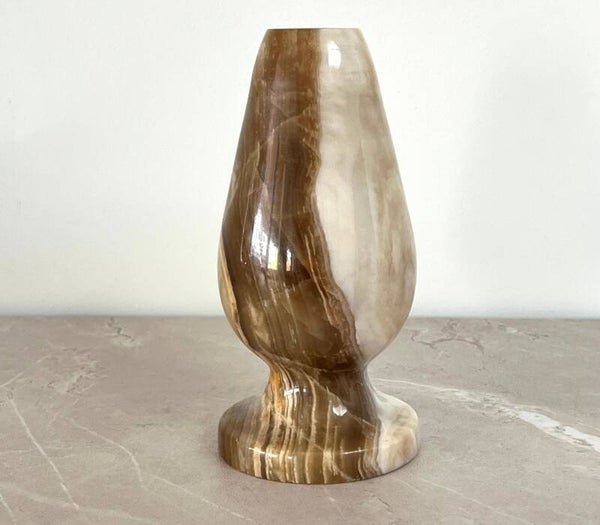 Vase en marbre