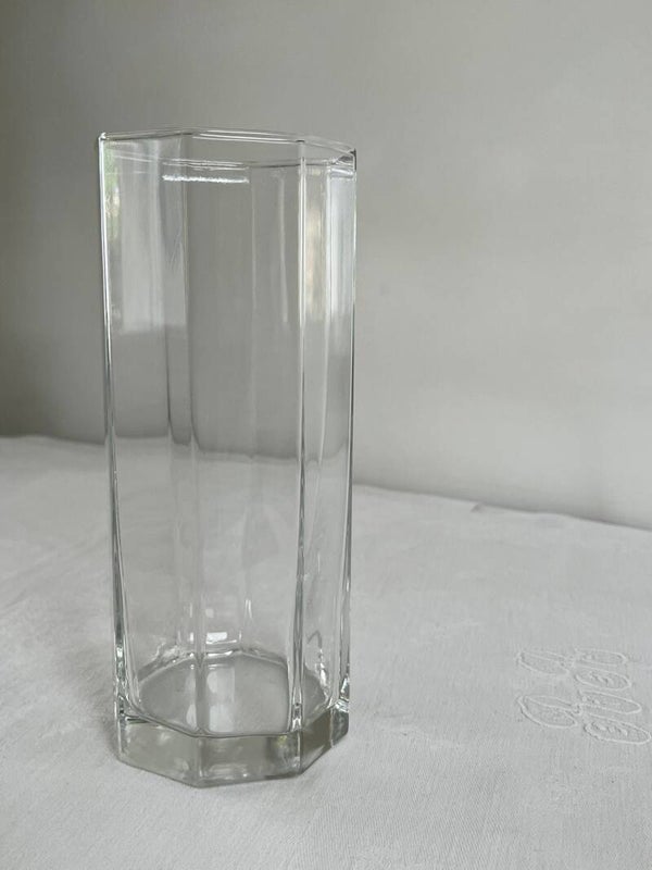 Vase octogonal vintage