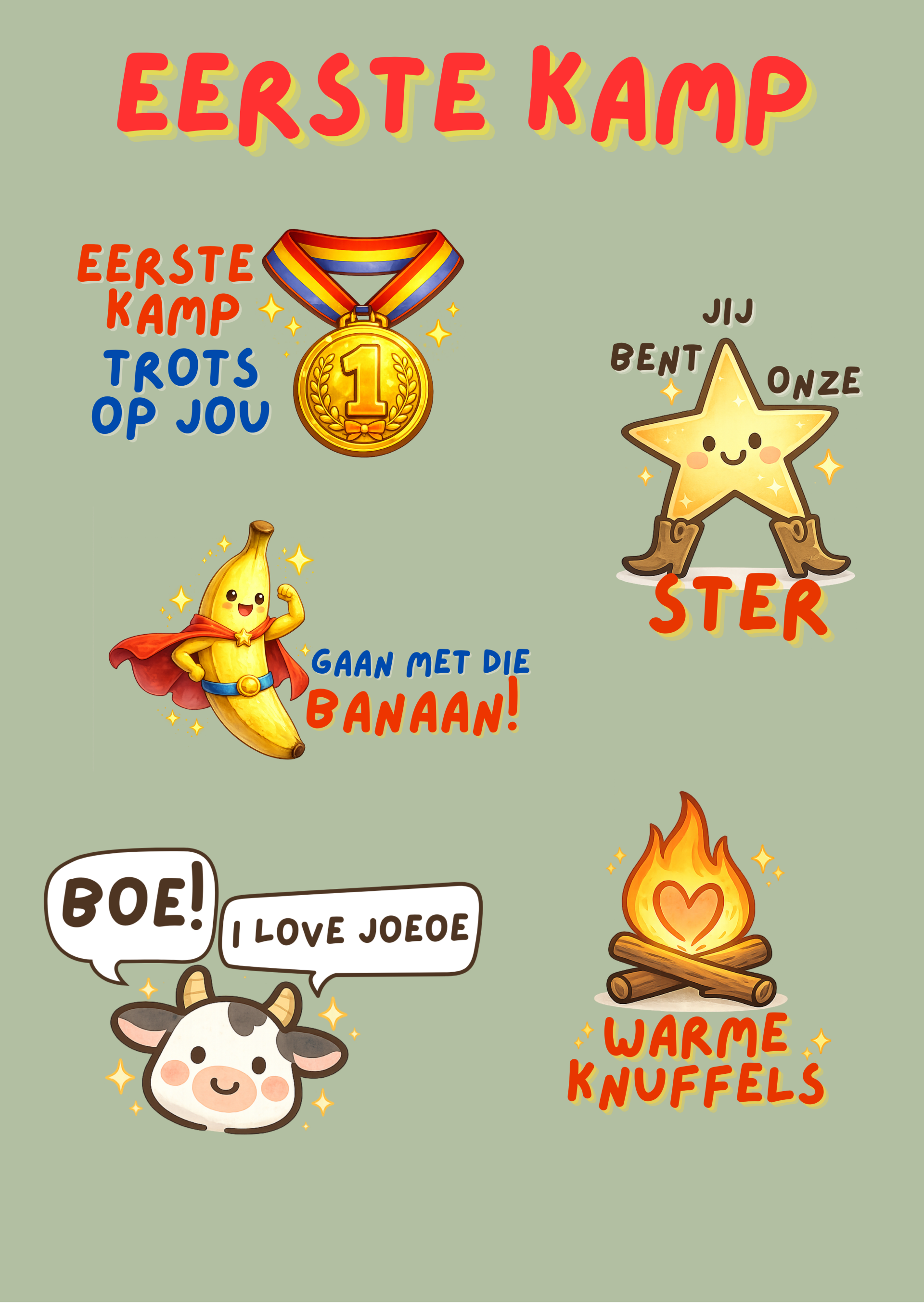 Pakket eerste kamp