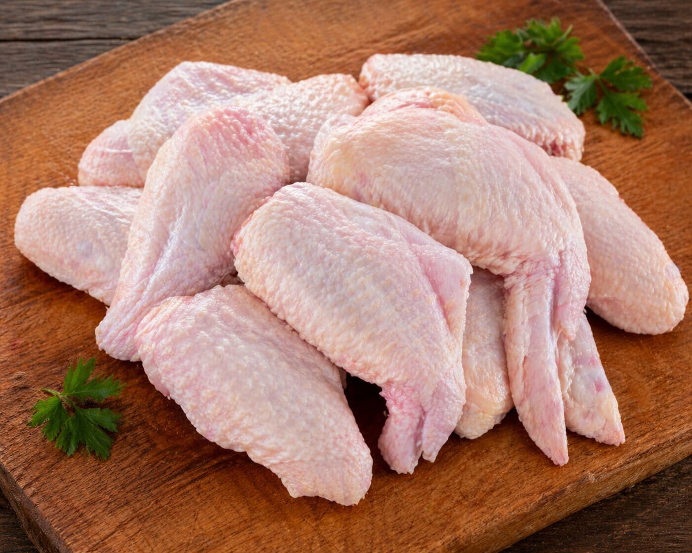 Hühnerflügerl / 1 Pkg. sind 6 Flügerl ca. 500g / Preis pro kg