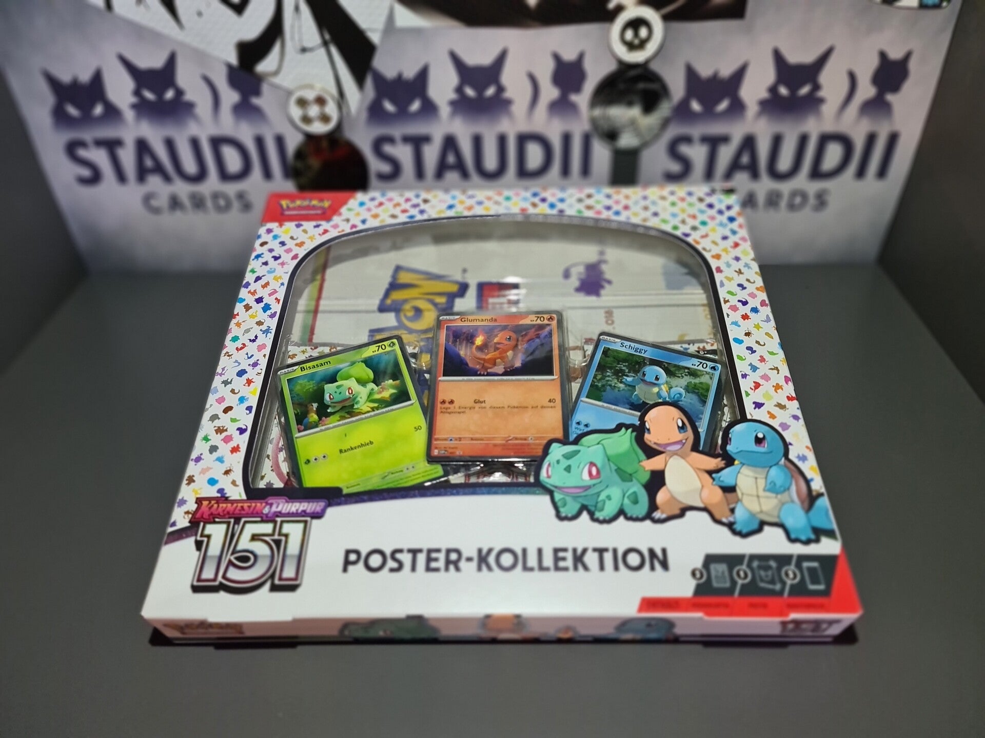 Pokémon Poster-Kollektion – Karmesin & Purpur "151" [DE, Sealed]
