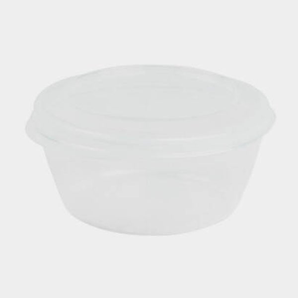 Bunke med lock till degbollar m,m. 0,5L