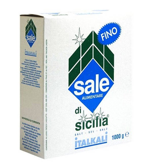 Finsalt från Sicilia 1 kg Italkali