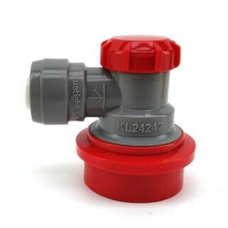 Ball Lock Duotight - 8 mm Grå - Gas