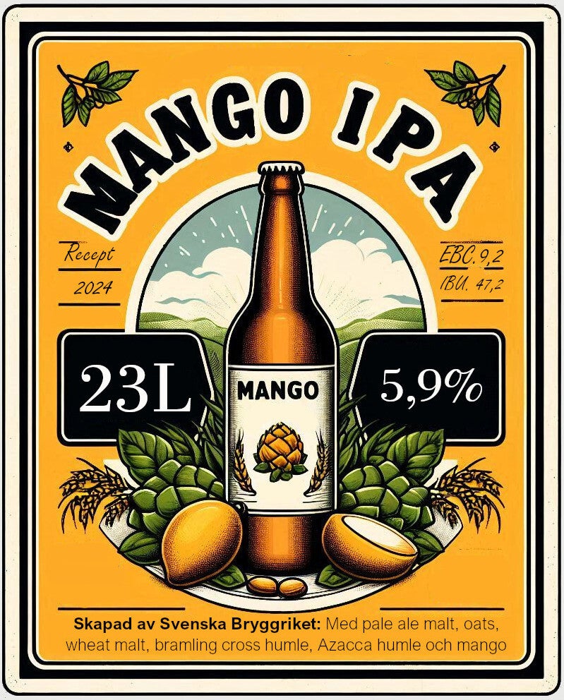 Mango IPA – En Tropisk Explosion av Smaker!