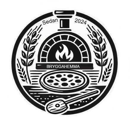 Bryggahemma pizzalogga