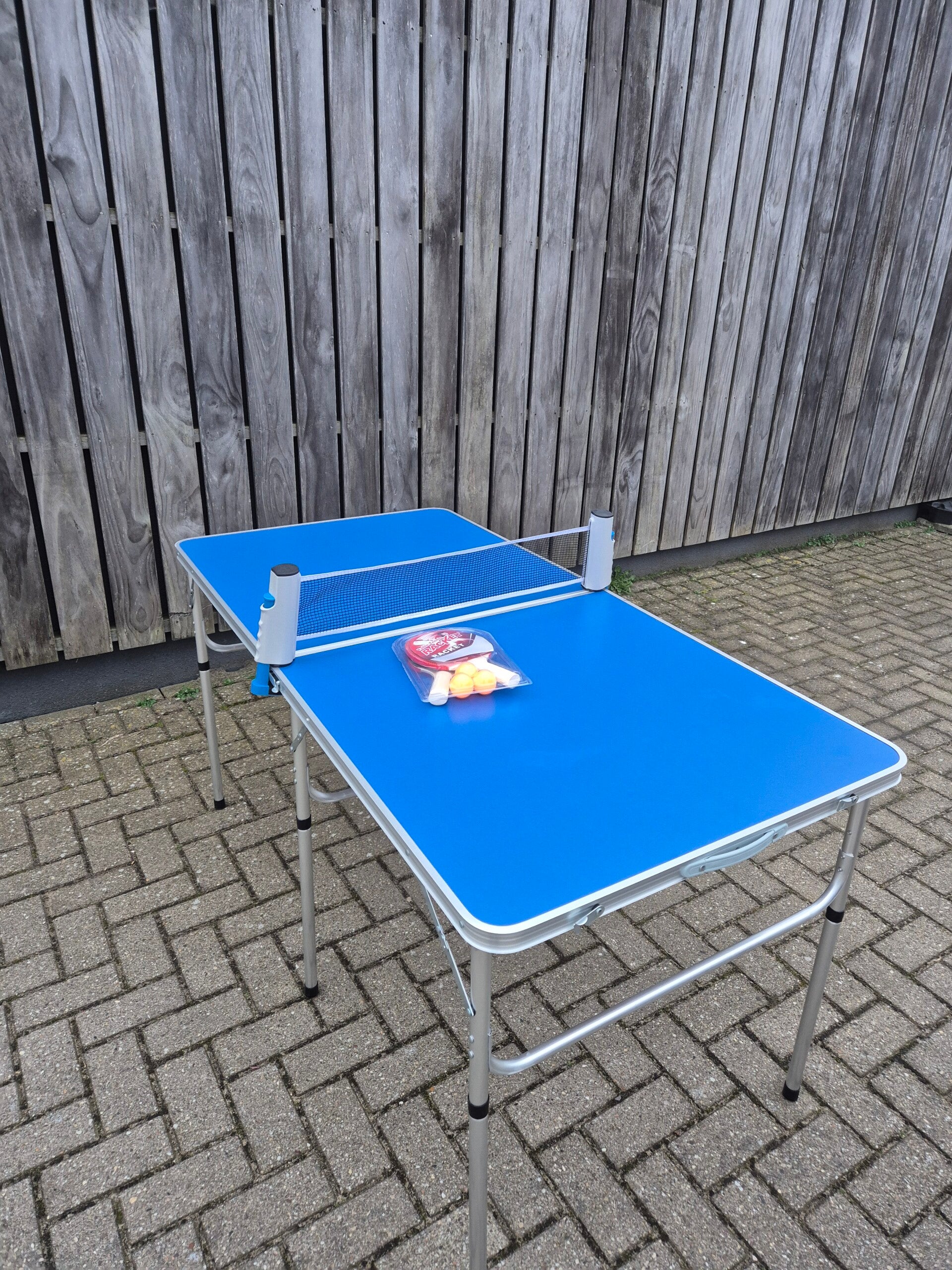 inklapbare tafeltennistafel, huren voor een dag