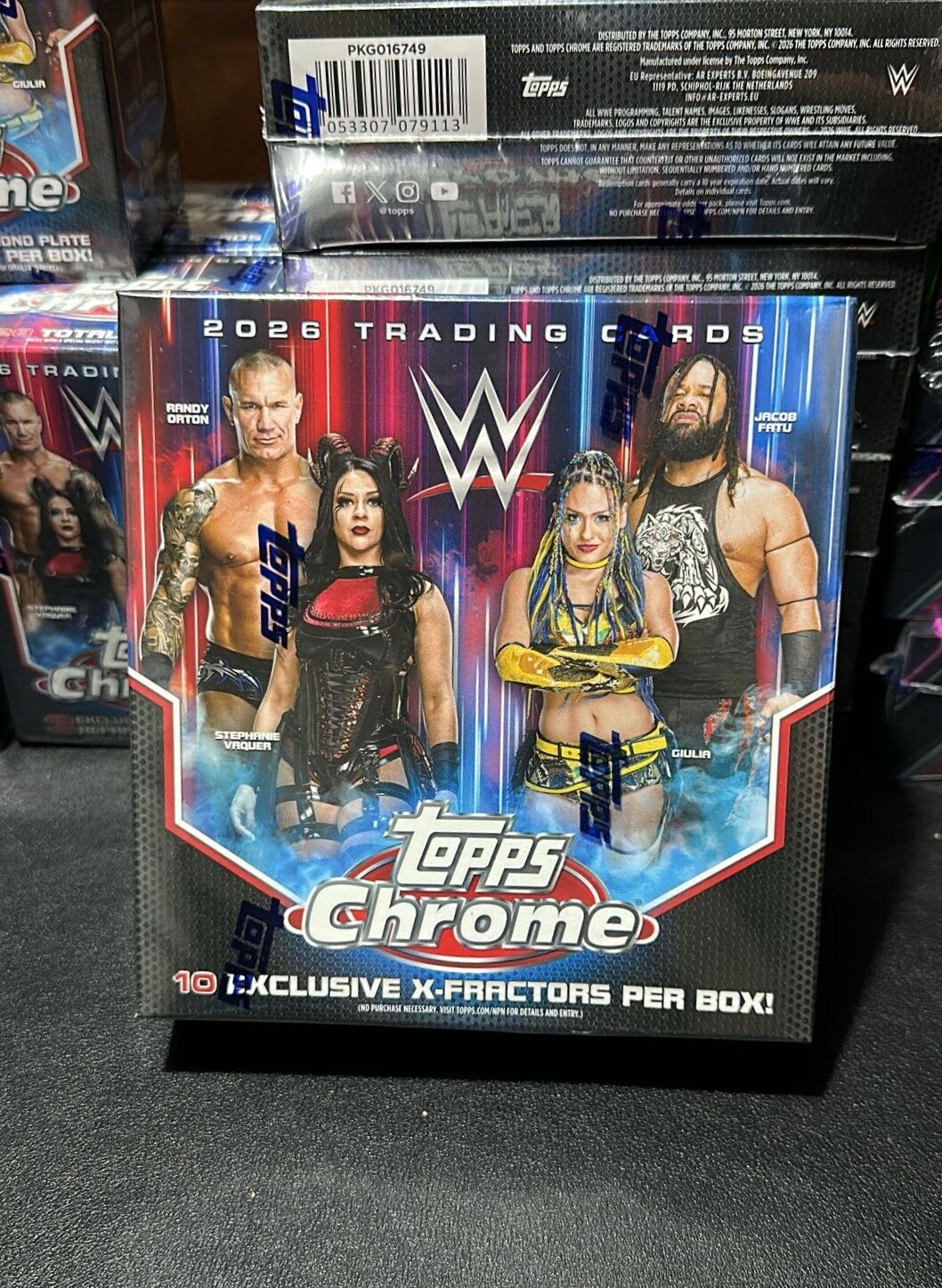 Topps Chrome Mega Box WWE