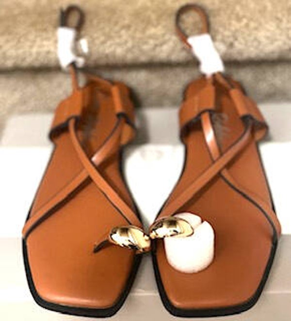 Cape Robbin Felicity Women Leather Flat Sandal