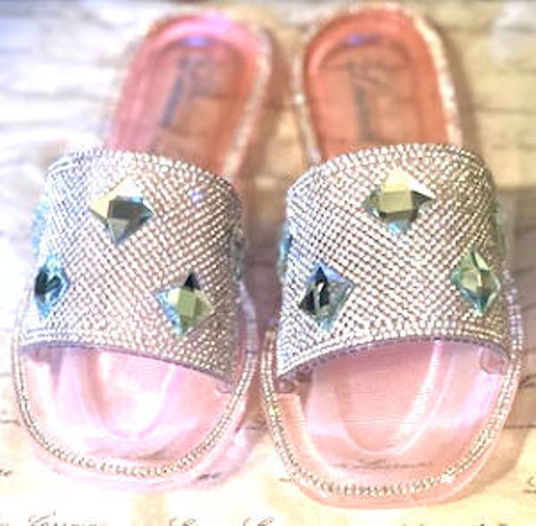 Lauren Lorraine Women Bianca Jelly Slide