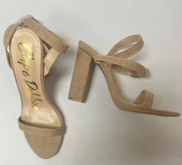 Cape Robbin Raffia Sandal