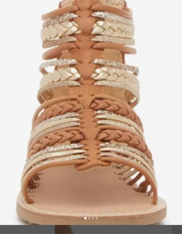 Kelly & Katie Little Girl Gladiator Sandal