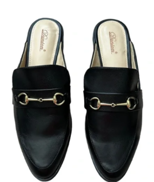 DUNION Women Dizzy Open-Back Loafer