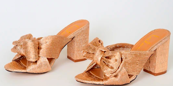 Lulus Women Dorothea Knotted Heeled Sandal