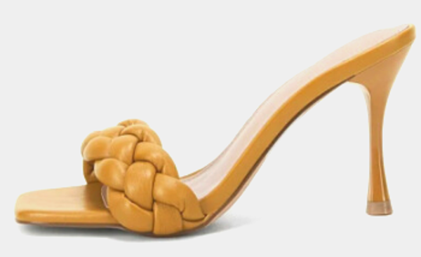 Ermonn Women Braided Heeled Mule Jamaica