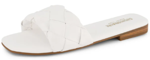 Cushionaire Franca Women Woven Slides
