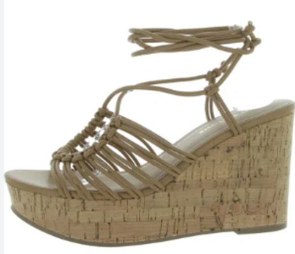 Sun & Stone Tilly Women Strappy  Wedge Heel Sandal
