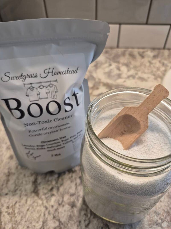 Boost, non-toxic cleaner