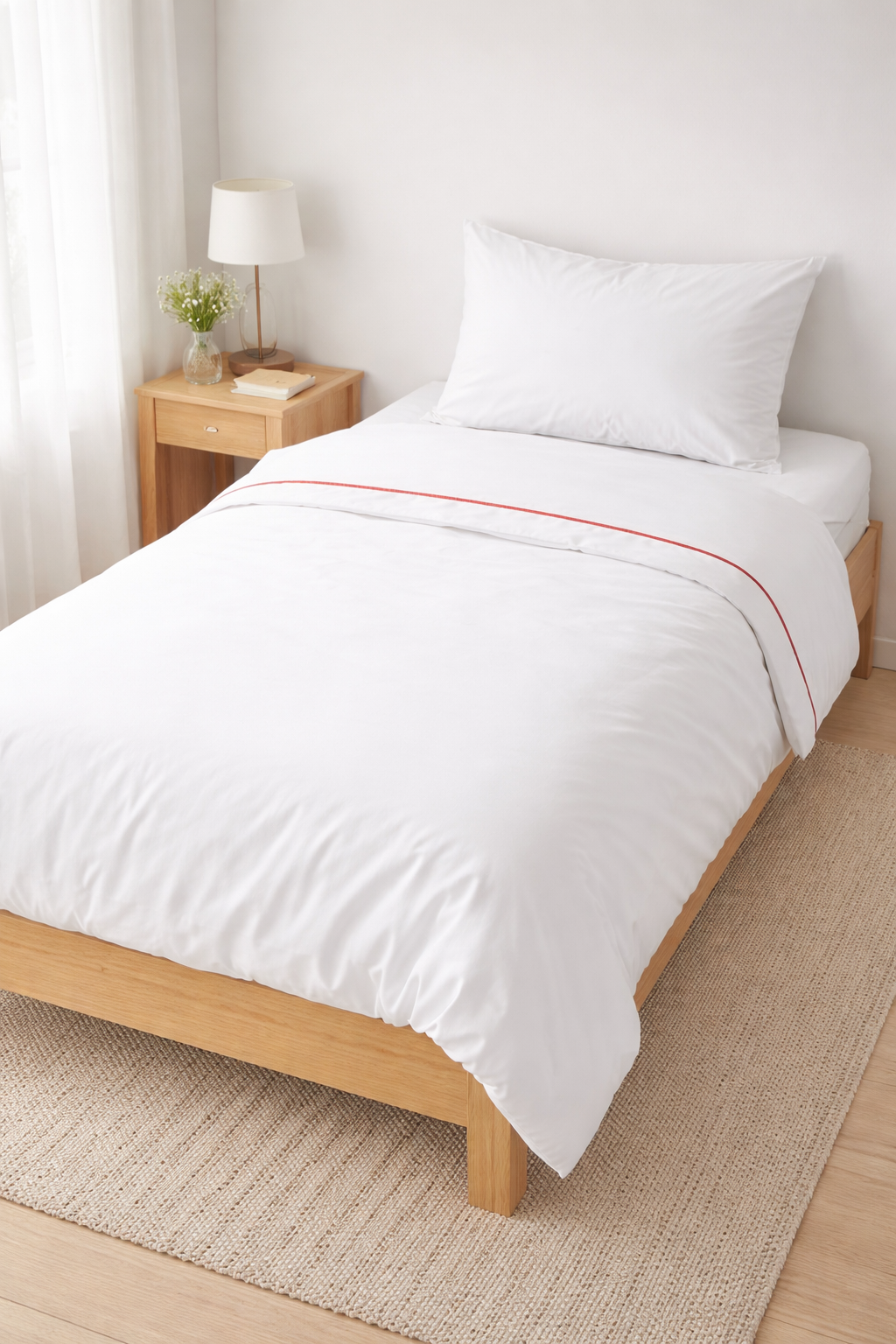 linge-lit-simple-blanc-drap-housse-housse-couette-taie
