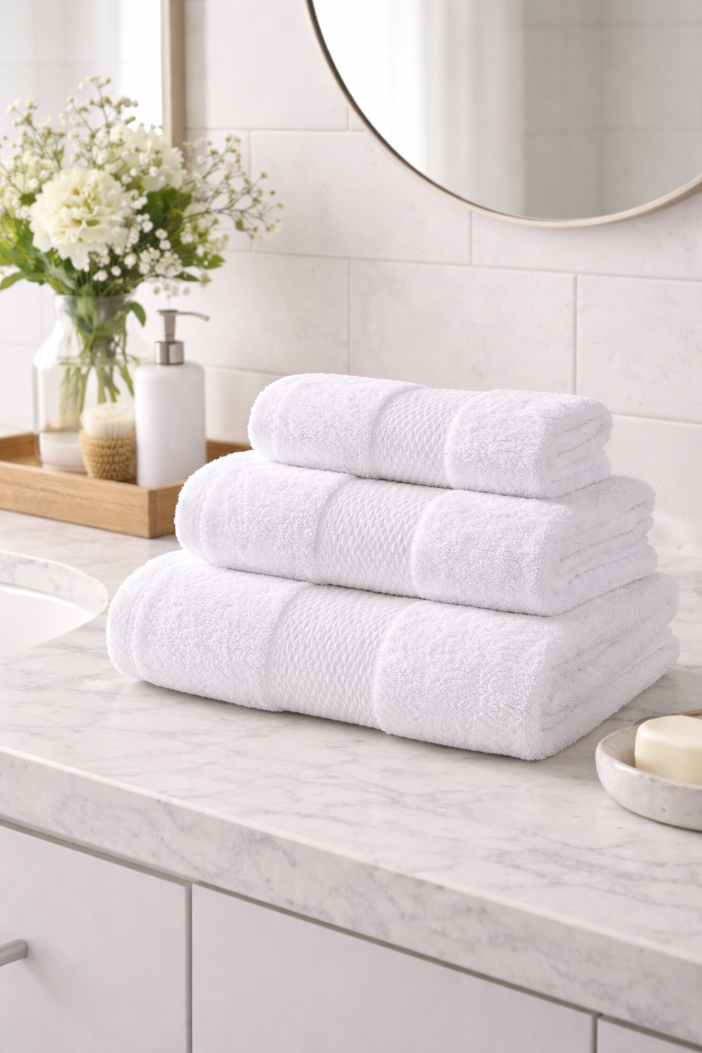 serviettes-toilette-blanches-50x90-salle-de-bain