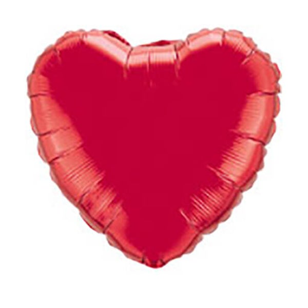 Folie Ballon Hart 45 cm Rood