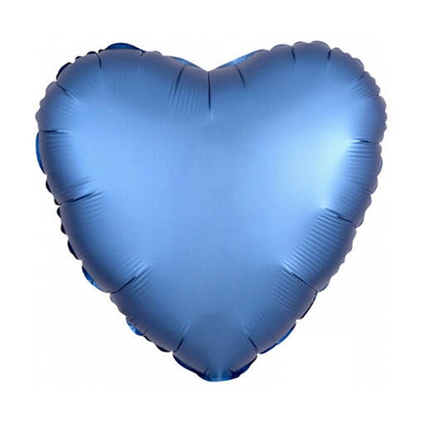 Folie Ballon Hart 45 cm Donker Blauw Mat