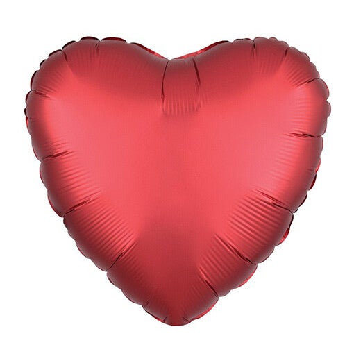 Folie Ballon Hart 45 cm Rood Mat