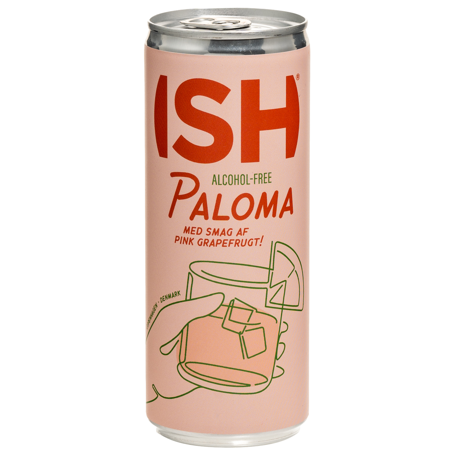 ISH Paloma RTD 0% – alcoholvrije Paloma 0.0 met grapefruit & Mexican Agave (250 ml)