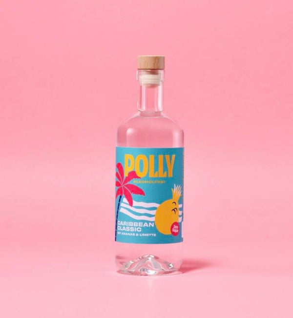 POLLY Caribbean Classic – alcoholvrij rum‑alternatief 0.0 voor tropische cocktails