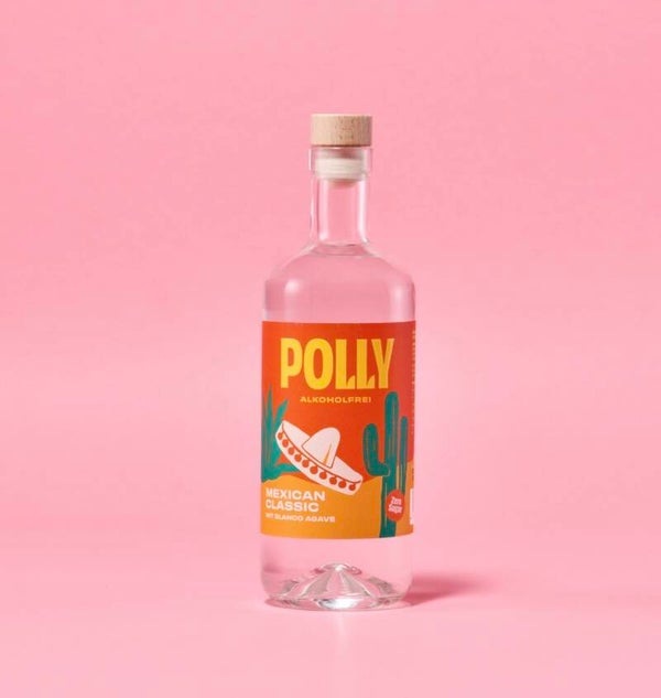 POLLY Mexicaanse Klassieker – alcoholvrije tequila‑alternative 0.0 met Blanco Agave
