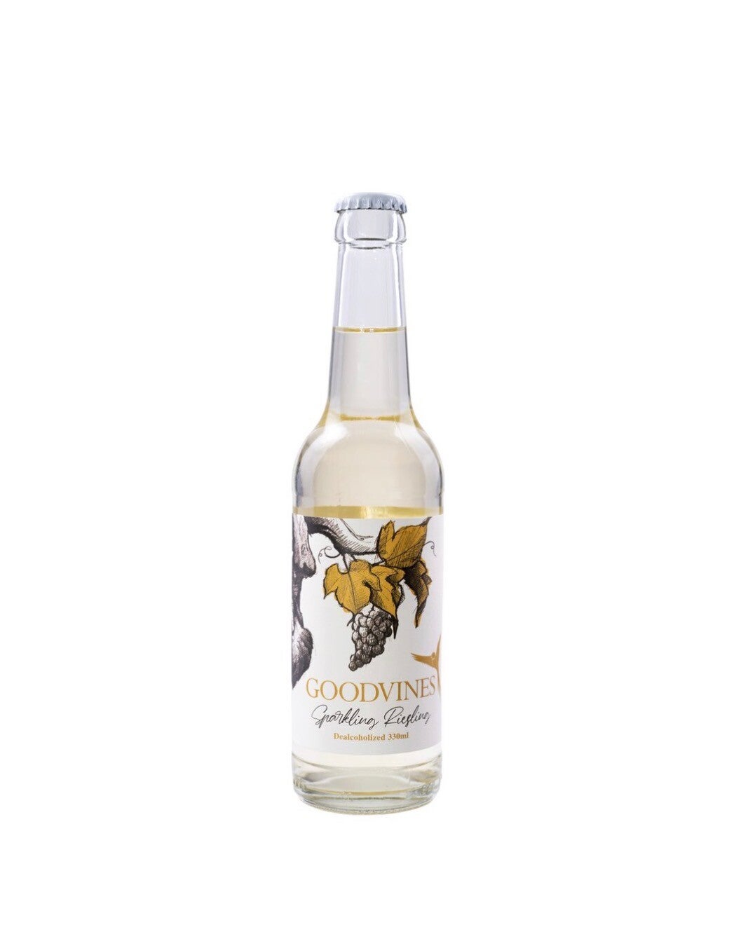 GOODVINES Sprankelende Riesling – alcoholvrije mousserende wijn 0.0% (0,33L)