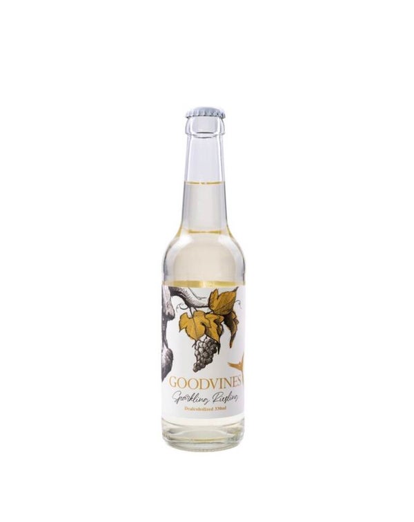 GOODVINES Sprankelende Riesling – alcoholvrije mousserende wijn 0.0% (0,33L)