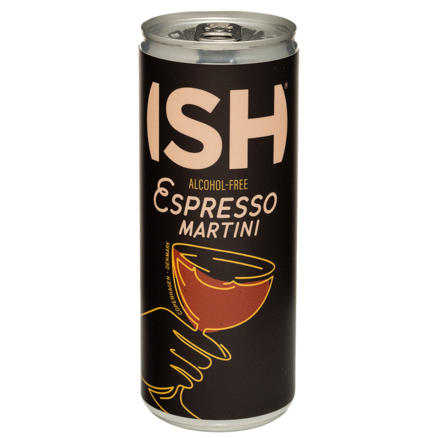 ISH Espresso Martini RTD 0% – alcoholvrije Espresso Martini 0.0 in blik (250 ml)