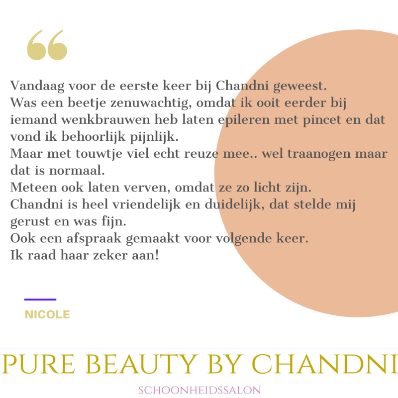 review Pure Beauty by Chandni