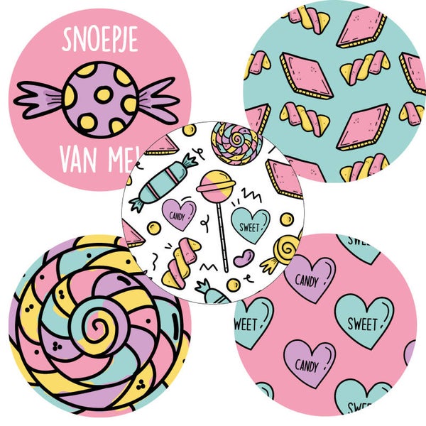 Stickers snoep