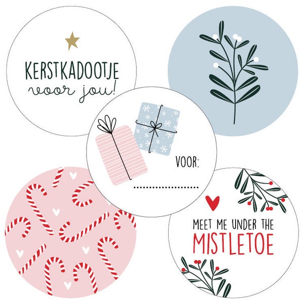 Sticker kerst