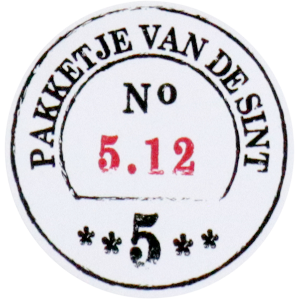 Sticker 5-12 Sinterklaas