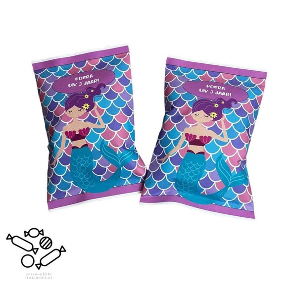 Chips zakjes zeemeermin